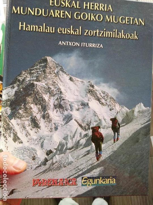 Libros de segunda mano: libro monta&ntilde;ismo vasco   catorce ochomiles de  euskalherria - Foto 1