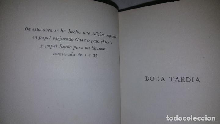 Libros de segunda mano: BODA TARDIA - CARLOS SOLDEVILA - 1945 - Foto 5