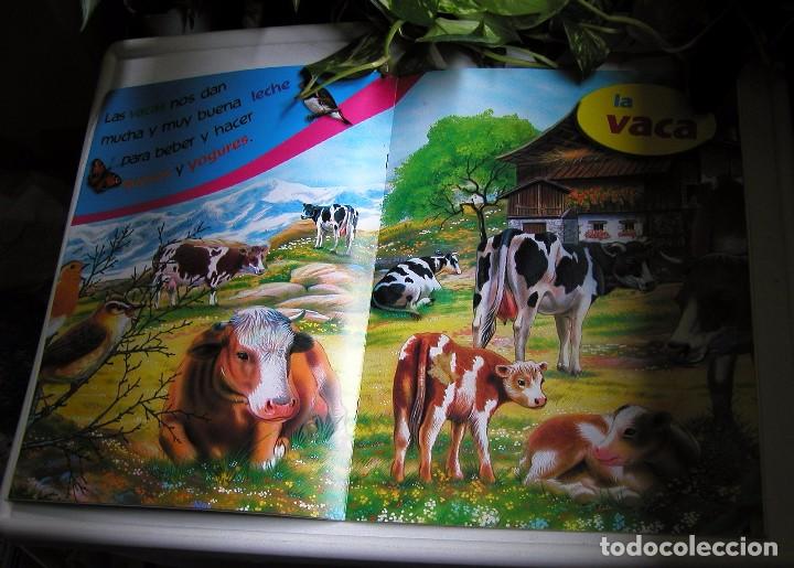 Libros de segunda mano: LIBRO DE PEGATINAS DE ANIMALES DE EDITORIAL SUSAETA - Foto 2