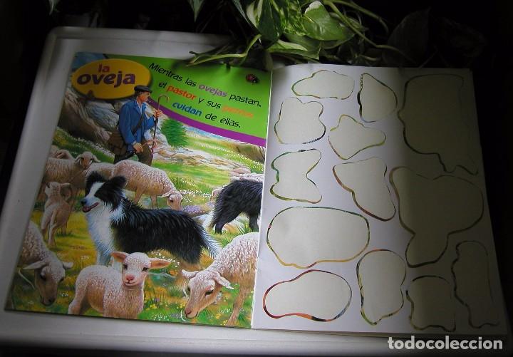 Libros de segunda mano: LIBRO DE PEGATINAS DE ANIMALES DE EDITORIAL SUSAETA - Foto 3