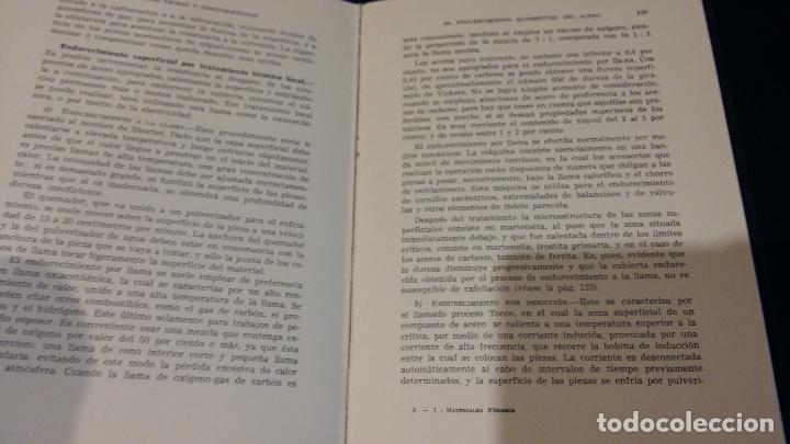 Libros de segunda mano: Materiales ferreos / Tecnicas modernas de taller I / H. Wright - Foto 5