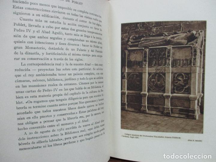 Libros de segunda mano: HISTORIA DE POBLET.MORGADES, Dom Bernardo. - Foto 5