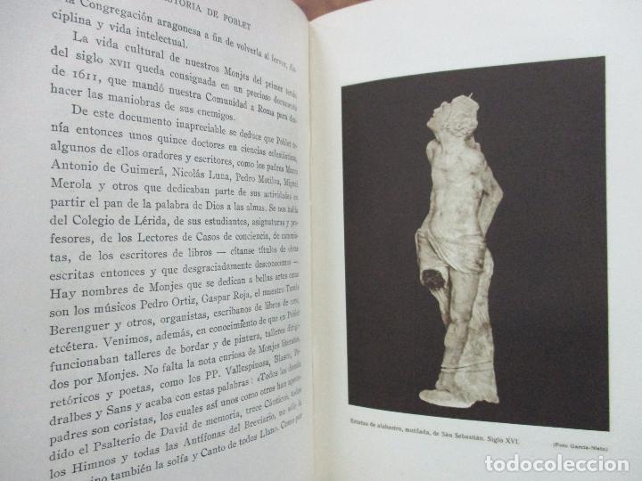 Libros de segunda mano: HISTORIA DE POBLET.MORGADES, Dom Bernardo. - Foto 6