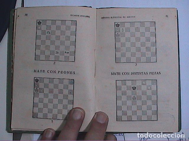 Libros de segunda mano: M&Eacute;TODO ELEMENTAL DE AJEDREZ. 1957. RICARDO AGUILERA. - Foto 2