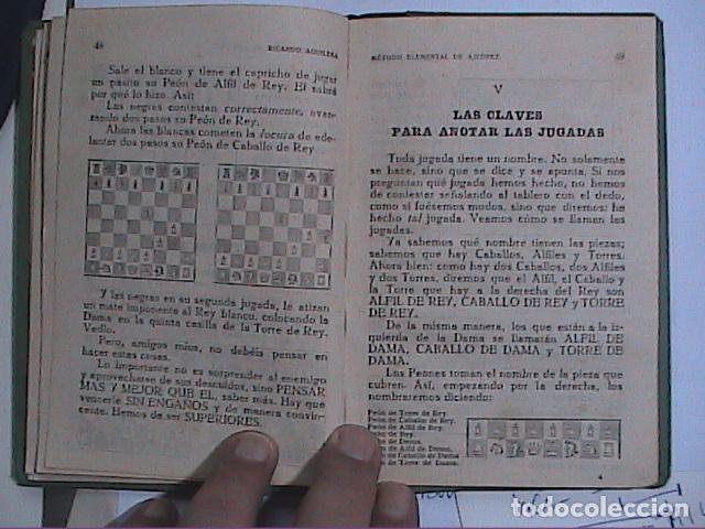 Libros de segunda mano: M&Eacute;TODO ELEMENTAL DE AJEDREZ. 1957. RICARDO AGUILERA. - Foto 3