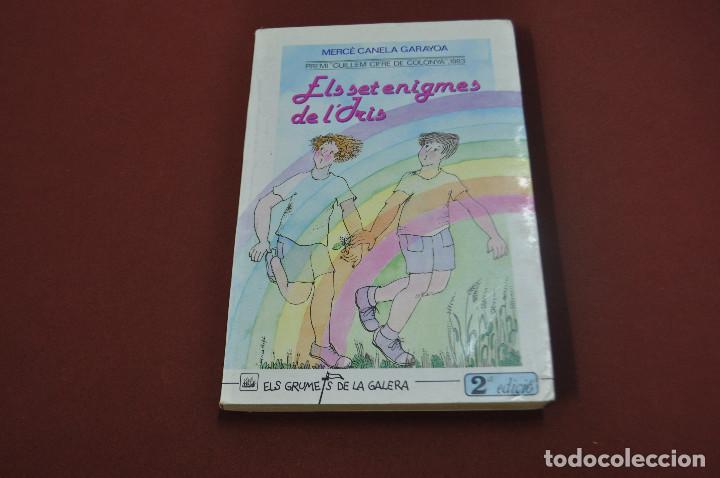 Libros de segunda mano: Els set enigmes de liris - Merc&egrave; Canela Garayoa - ELS GRUMETS DE LA GALERA - Foto 1