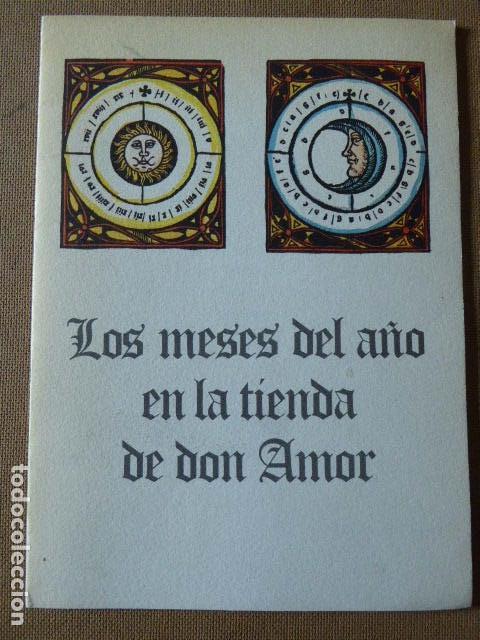 Libros de segunda mano: LOS MESES DEL A&Ntilde;O EN LA TIENDA DE DON AMOR. VI&Ntilde;ETAS DEL ZODIACO Y DE LOS MESES DEL A&Ntilde;O DE UNA SERIE