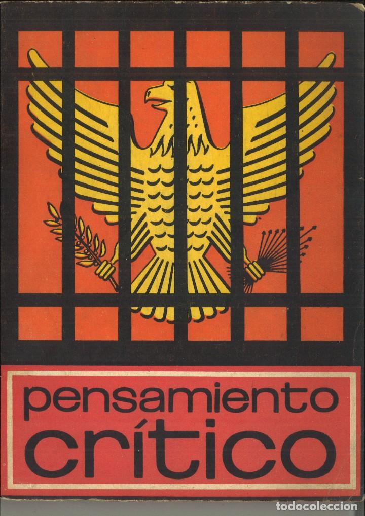 Libros de segunda mano: PENSAMIENTO CR&Iacute;TICO. N&ordm; 13 FEBRERO 1968 - Foto 1