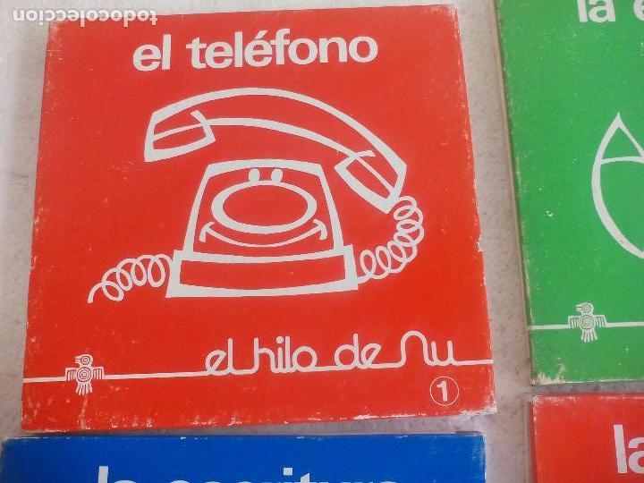 Libros de segunda mano: El hilo de nu, colecci&oacute;n completa n&ordm; 1,2,3,4,5 y 6. 1973 Ediciones Daimon. Libros desplegables - Foto 2