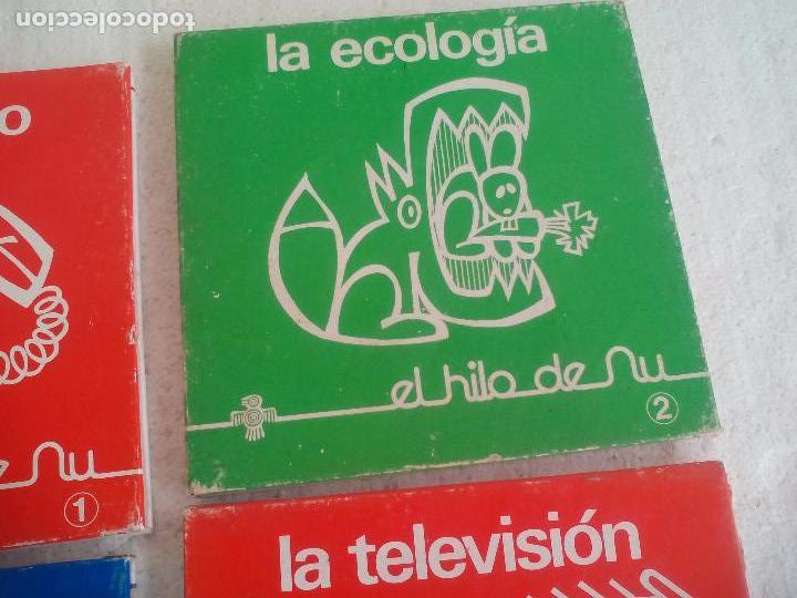 Libros de segunda mano: El hilo de nu, colecci&oacute;n completa n&ordm; 1,2,3,4,5 y 6. 1973 Ediciones Daimon. Libros desplegables - Foto 3