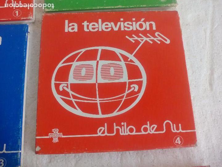 Libros de segunda mano: El hilo de nu, colecci&oacute;n completa n&ordm; 1,2,3,4,5 y 6. 1973 Ediciones Daimon. Libros desplegables - Foto 4