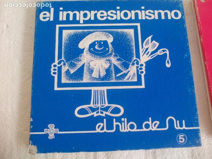Libros de segunda mano: El hilo de nu, colecci&oacute;n completa n&ordm; 1,2,3,4,5 y 6. 1973 Ediciones Daimon. Libros desplegables - Foto 6