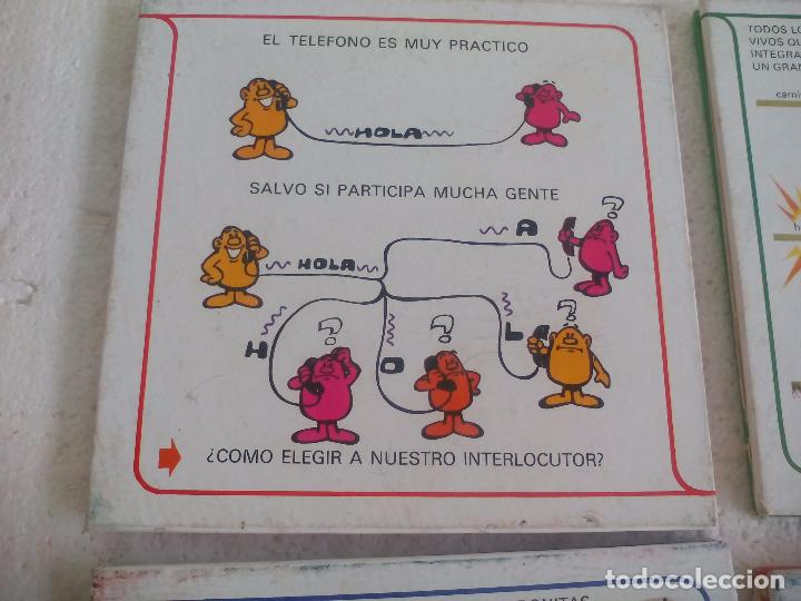 Libros de segunda mano: El hilo de nu, colecci&oacute;n completa n&ordm; 1,2,3,4,5 y 6. 1973 Ediciones Daimon. Libros desplegables - Foto 15