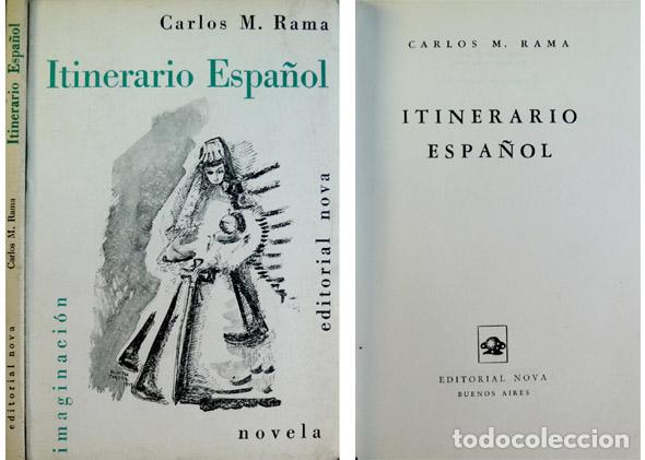 Libros de segunda mano: RAMA, Carlos Mar&iacute;a.  Itinerario Espa&ntilde;ol.  1961. - Foto 1