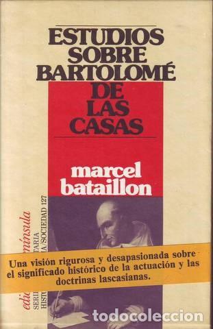 Libros de segunda mano: Bataillon, Marcel : ESTUDIOS SOBRE BARTOLOM&Eacute; DE LAS CASAS - Foto 1