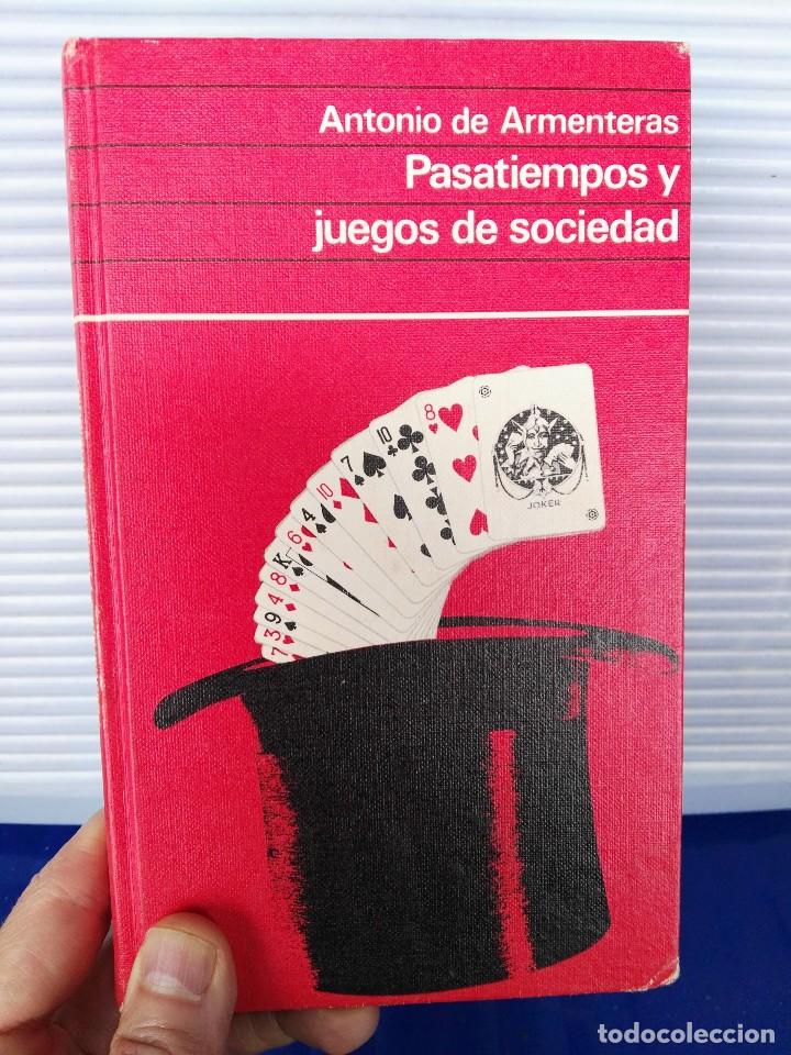Libros de segunda mano: LIBRO  PASATIEMPOS  Y  JUEGOS  DE SOCIEDAD - Foto 1