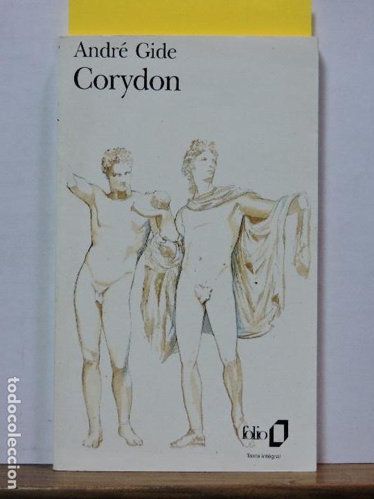 Libros de segunda mano: Corydon. Gide, Andr&eacute;. 2&ordf; edici&oacute;n. Col. Folio. Ed. Gallimard. Sarthe 1998 - Foto 1