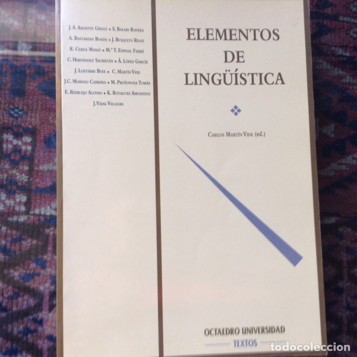 Libros de segunda mano: Elementos de ling&uuml;&iacute;stica - Foto 1