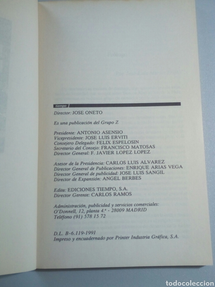 Libros de segunda mano: A&ntilde;o 1991. LA NOCHE DE TEJERO. Jose Oneto. - Foto 3