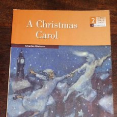 Libros de segunda mano: A CHRISTMAS CAROL. CHARLES DICKENS. BURLINTON. 2º ESO . LIBRO EN INGLES. VER FOTOS Y DESCRIPCION. Lote 79105257