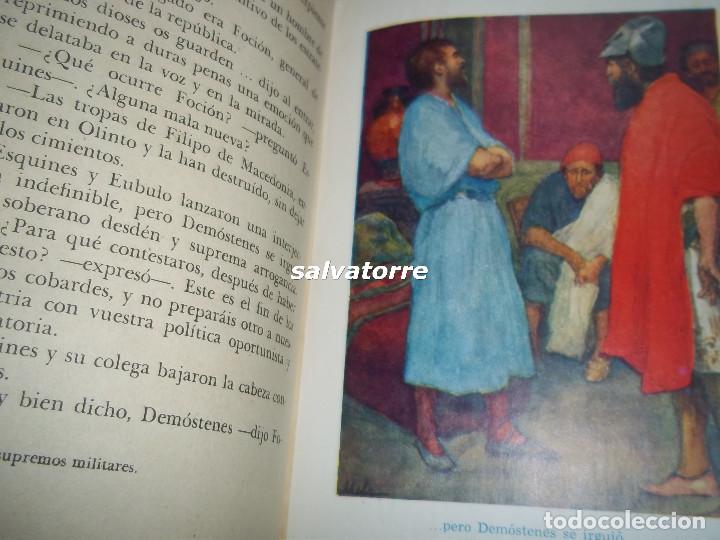 Libros de segunda mano: DEMOSTENES. EL LEON DE ATENAS.EDICIONES ARALUCE.1960 - Foto 3