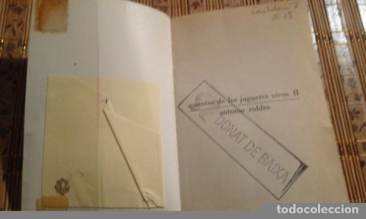 Libros de segunda mano: Cuentos de los juguetes vivos II - Antonio Robles - Foto 3