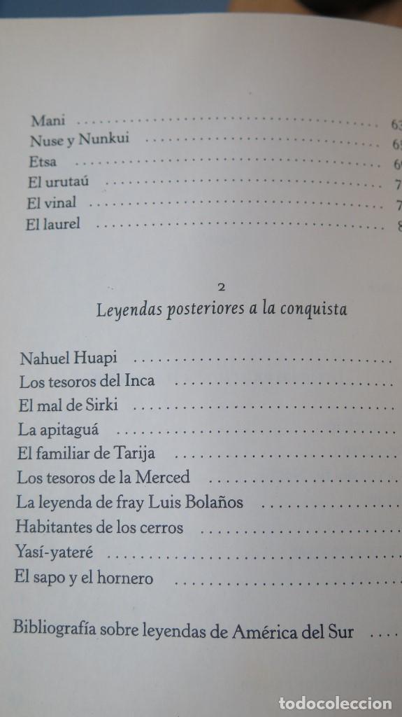 Libros de segunda mano: LEYENDAS DE AM&Eacute;RICA DEL SUR. ALEJANDRO GARCIA SCHNETZER - Foto 3