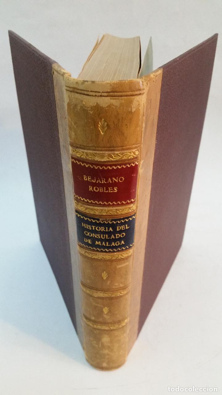 Libros de segunda mano: 1947 - FRANCISCO BEJARANO - HISTORIA DEL CONSULADO Y DE LA JUNTA DE COMERCIO DE M&Aacute;LAGA - Foto 1