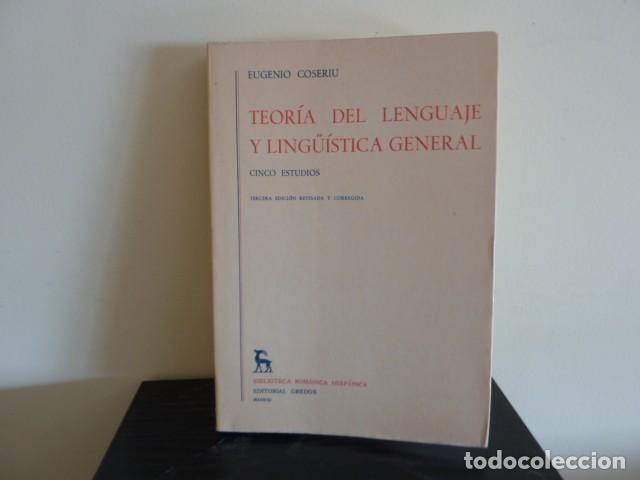 Libros de segunda mano: Teor&iacute;a del lenguaje y ling&uuml;&iacute;stica general.- E. Coseriu /ED.Gredos - Foto 1