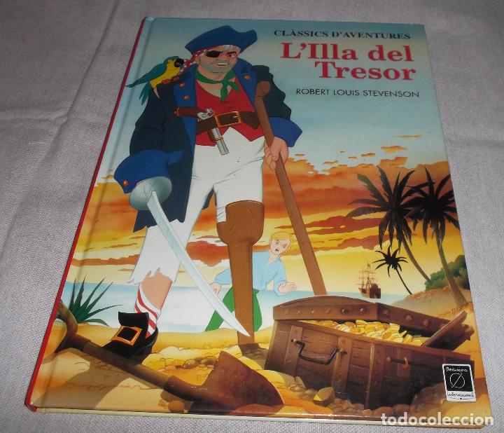 Libros de segunda mano: lilla del tresor  classics de aventures  robert louis stevenson - Foto 1