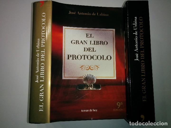 Libros de segunda mano: EL GRAN LIBRO DEL PROTOCOLO 2007 JOS&Eacute; ANTONIO DE URBINA 9&ordf; EDICI&Oacute;N TEMAS DE HOY - Foto 1