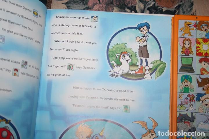 Libros de segunda mano: libro con sonido digimon file island adenture en ingles - Foto 2