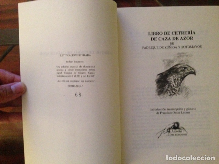 Libros de segunda mano: LIBROS DE CETRERIA COLECCI&Oacute;N ALCOTAN- CAZA- - Foto 2