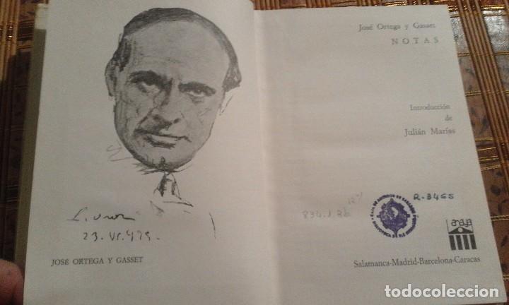 Libros de segunda mano: Notas - Jose Ortega y Gasset - Foto 4