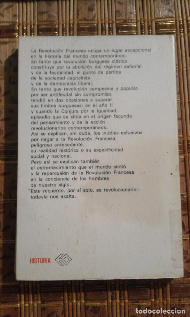 Libros de segunda mano: La Revoluci&oacute;n Francesa - Albert Soboul - Foto 2