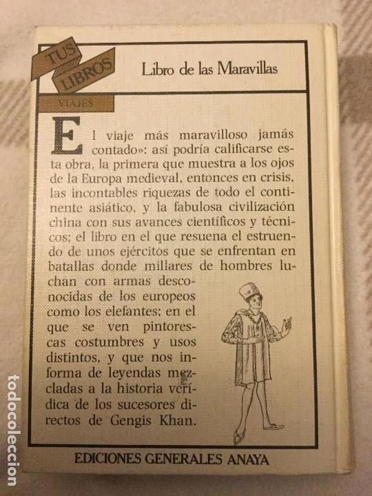 Libros de segunda mano: Marco Polo. Libro de las Maravillas. - Foto 2