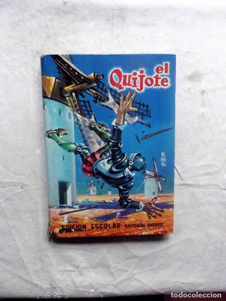 Libros de segunda mano: EL QUIJOTE EDICION ESCOLAR EDITORIAL EVEREST - Foto 1