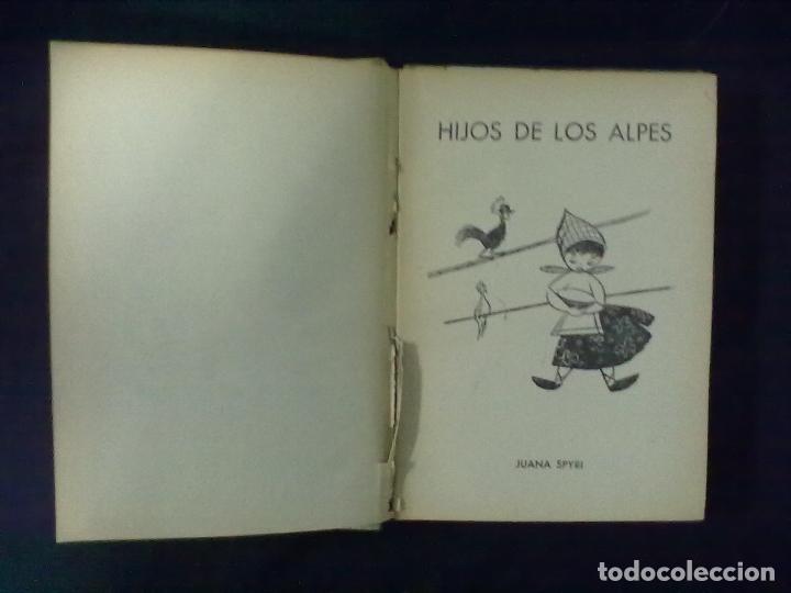 Libros de segunda mano: JUANA SPYRI HIJOS DE LOS ALPES - Foto 2