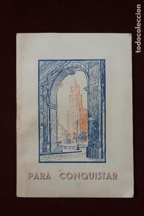 Libros de segunda mano: PARA CONQUISTAR ADAPTACION JOSE JULIO MARTINEZ, 1944 - Foto 1