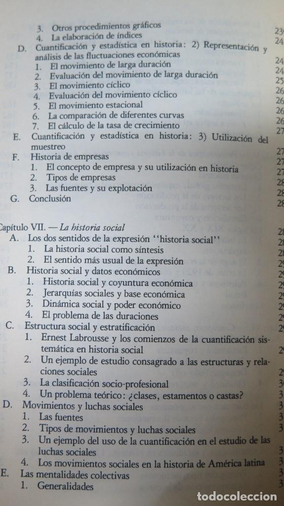Libros de segunda mano: LOS METODOS DE LA HISTORIA. VV.AA - Foto 5