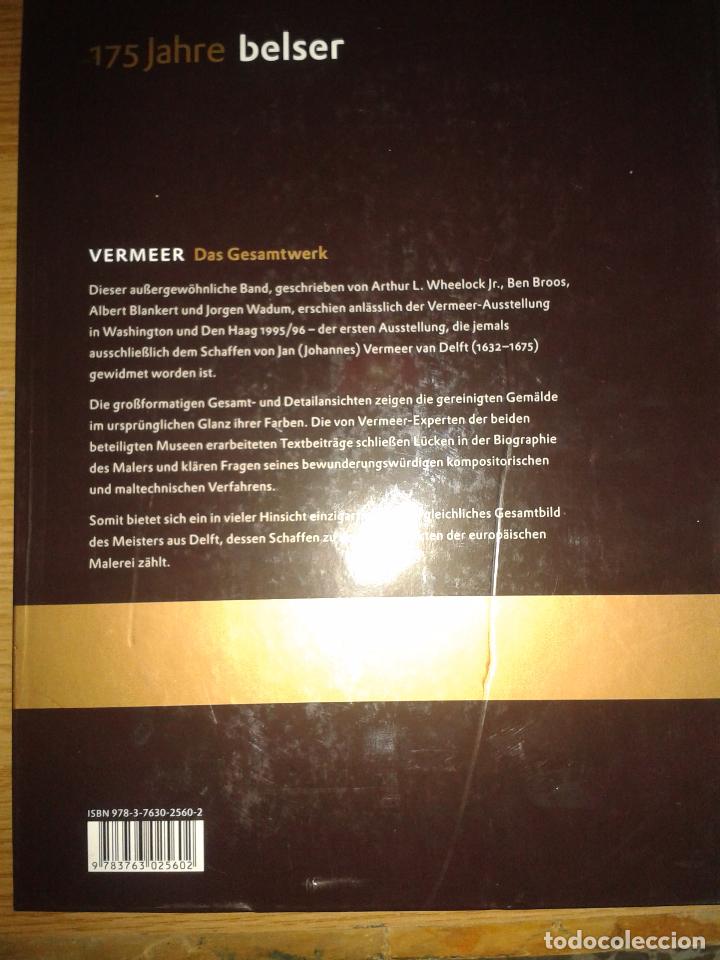 Libros de segunda mano: VERMEER. DAS GESAMTWERK - Foto 2