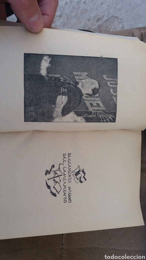 Libros de segunda mano: Manual del acampado . Falange ESpa&ntilde;ola. - Foto 3