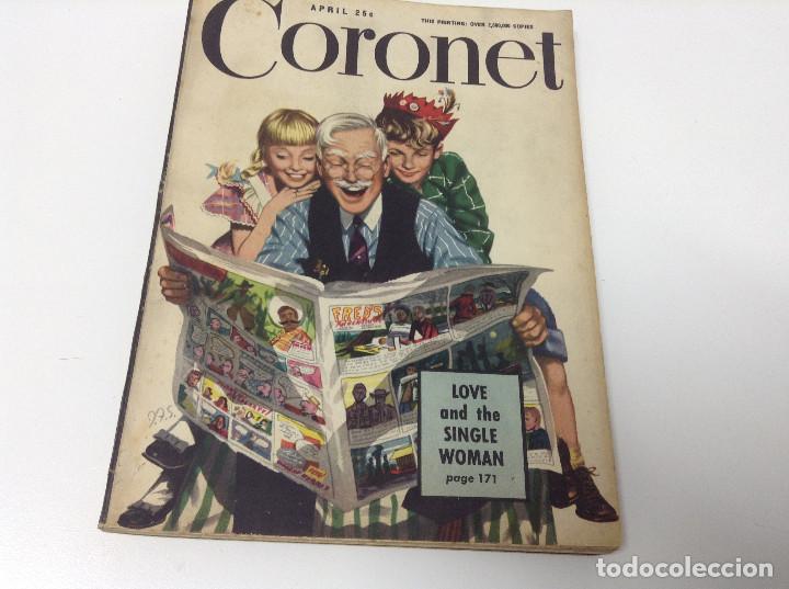 Libros de segunda mano: CORONET APRIL 1949 . REVISTA USA . EN INGLES - Foto 1