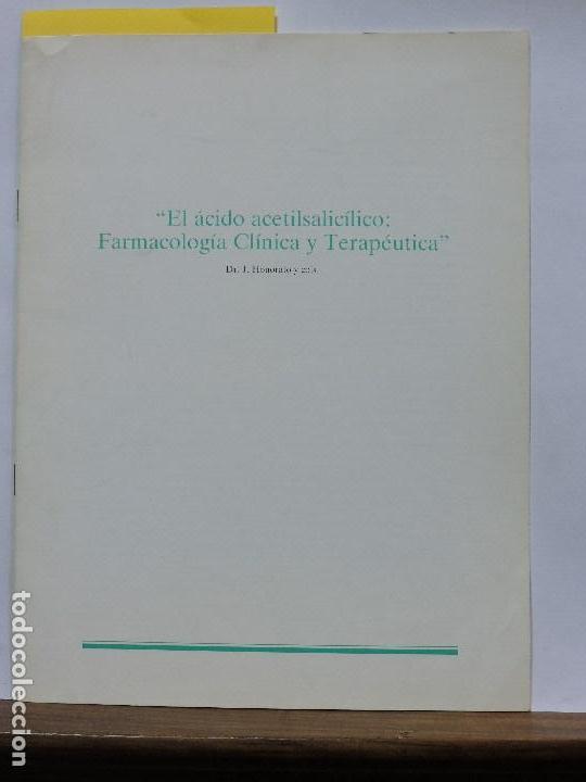 Second hand books: El &aacute;cido acetilsalic&iacute;lico: farmacolog&iacute;a cl&iacute;nica y terape&uacute;tica. Honorato, J. Barcelona 1986