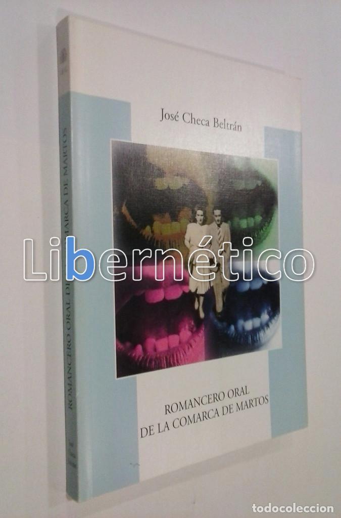 Libros de segunda mano: Romancero oral de la comarca de Martos. Checa Beltr&aacute;n, Jos&eacute;. - Foto 1