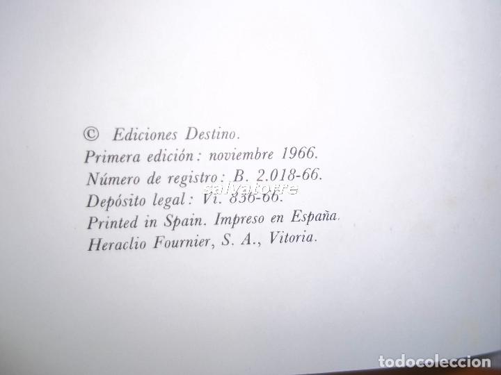 Libros de segunda mano: COL&Oacute;N. BIOGRAF&Iacute;A ILUSTRADA. JORGE CAMPOS.primera edicion 1966. - Foto 3