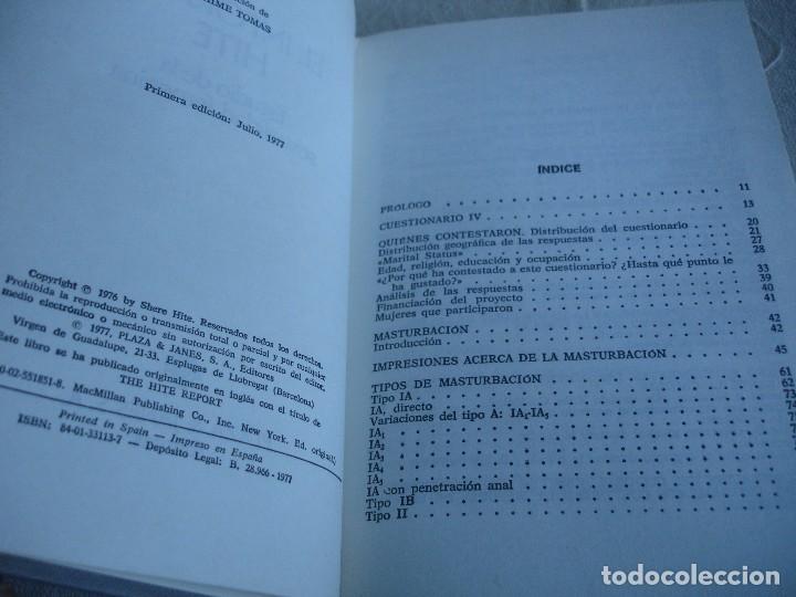Libros de segunda mano: El informe Hite - Foto 2