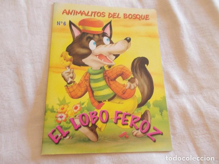 Libros de segunda mano: ANIMALITOS DEL BOSQUE N&ordm; 6 El Lobo Feroz - Foto 1