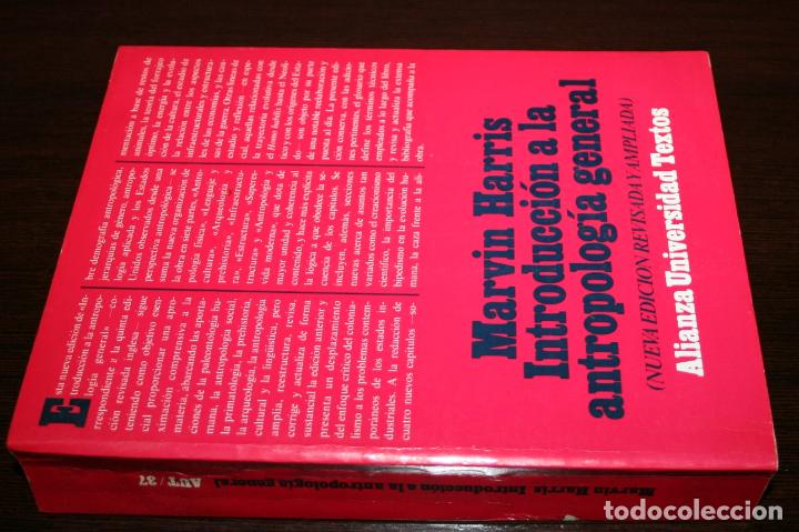 Libros de segunda mano: MARVIN HARRIS - INTRODUCCI&Oacute;N A LA ANTROPOLOG&Iacute;A GENERAL - ALIANZA EDITORIAL - 1994 - Foto 4