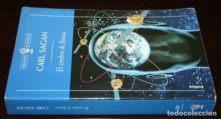 Libros de segunda mano: CARL SAGAN - EL CEREBRO DE BROCA - CR&Iacute;TICA - 2003 - Foto 2
